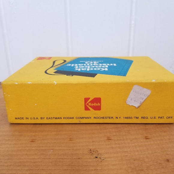 Kodak Pocket Instamatic 40 Camera Outfit Original Box Vintage USA Untested A40RE - Picture 9 of 9